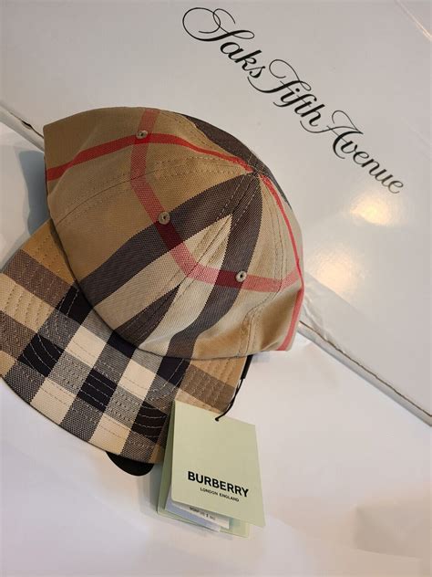 authentic Burberry hats